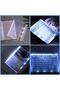 ضوء قراءة مسطح لليل، ضوء LED واضح لصفحات الكتب مع لوحة لاسلكية، تصميم على شكل فاصل كتاب، مناسب للسرير - 6
