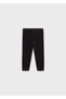 Baby Girl Basic Velvet Tights Black 727 - 2