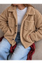Women's Buttoned Soft Plush Shirt Kpln
