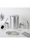 Luxe Bathroom Set Silver - 2