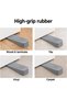DOOR WEDGE GREY RUBBER - 6
