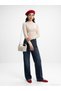 10841 High Collar Cashmere Blend Knit Sweater