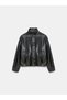 60836 Jachetă bomber din piele artificială - 6