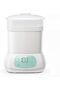 - Electric Bottle Sterilizer RH-1008; 6-in-1 Steam Sterilizer with LCD Display, Auto Shut-Off, BPA-Free, Fits 6 Bottles; Fast Sterilization for Baby Bottles