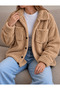 Women's Buttoned Soft Plush Shirt Kpln - 3