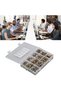 265Pcs Threaded Nuts Set, Zinc Alloy Furniture Bolt Threaded Insert Nuts Interface Hex Socket Drive - 5