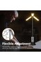 فوانيس LED متعددة الاستخدامات، فانوس تخييم تلسكوبي مع خطاف، مصباح تخييم لاسلكي قابل لإعادة الشحن - 2