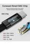 محول USB C 2 في 1 لسماعات الرأس والشحن لأجهزة أندرويد مع دونجل Aux - 3