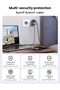 UGREEN Travel Adapter UK Socket to DE Plug with 30W USB Ports - 8