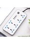 لوحة تمديد ذكية متعددة الاستخدامات مع 6 مقابس كهربائية بريطانية + 3 منافذ USB + منفذ Type C واحد لشحن الهواتف المحمولة - 2