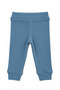 Girl Boy Baby Child Ribbed Leggings Pants Blue - 4