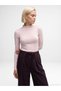 10841 High Collar Cashmere Blend Knit Sweater - 2