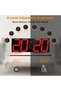 Digital LED Wall Clock, Oversize Wall Clock with 6” Numbers, Remote Control Count up/Countdo - 3