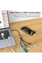 كابل USB A إلى 3 منافذ USB C مع خاصية نقل البيانات، كابل شحن من النوع A مزدوج المنافذ لـ Mag - 2