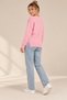 Women's V-Neck Soft Textured Side Slit Knitwear Sweater My4535 - 4