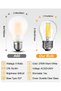 مصابيح LED قابلة للتعتيم 6 واط تعادل 60 واط، تعمل بجهد 220-240 فولت تيار متردد، عبوة من 10 قطع - 4