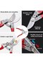 High-Carbon Steel Sharp Pruning Shears,5 Pack Garden Shears Set - 4