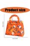 10pcs Halloween Bags with Handle Festival Felt Handbags for Snacks Goodie Reusable for Festival Party Birthday Favors Storage Bag Halloween - 2