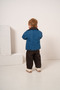 Baby Boy & Child Original Denim Jeans Jacket Striped Sweat Pants 3-Piece Set - 3