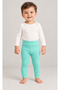 Unisex Baby Kids Ribbed Leggings - 4