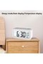 TokFaa Digital Alarm Clock for Bedroom Bedside，Loud Alarm Clock for Heavy Sleepers With LED Display， - 4