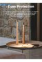 ACECOAT Touch Control Led Table Lamp – Rechargeable & Cordless With 3-Color Dimmable Light, Matte Pl - 4