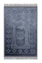 Fabienne Islamic Prayer Mat 70x110cm Smooth Velvet Texture Anti-Slip Premium Prayer Rug Compact Size