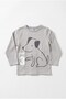 Baby Boy My Age Numbered Tshirt Gray - 4