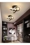 DUNISO LED Ceiling Light，Adjustable Flush Mount Chandelier，Tri Color Dimming Acrylic Modern Hallway - 5