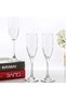 3Diamonds Champagne Glass Set of 6, 6.7 oz (190 ml )champagne glasses, Luxury wine glasses for picni - 2