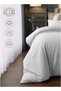 Hotel Linen Klub King Size Duvet Cover - 100% Cotton 250Tc Stripe, Size: 245 x 265cm - Luxurious, Br - 4