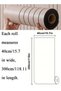 NOAEOU Self-Adhesive Thickened 3D Wallpaper - 40cm x 300cm 1Roll Waterproof PVC Wood Grain Moisture - 2