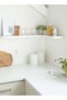 XiuWoo 3-Pack Wood Wall Mounted Floating Shelves, Rustic Display Shelves, Home Storage Rack, Hanging - 4