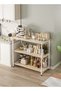 Harlan Adjustable Kitchen Storage Rack, 3-Tier Storage Shelf, Coffee Corner Table, Multi-use Organiz - 3