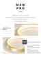 DUNISO LED ceiling light, warm light square coLED Ceiling Light,Flush Mount Square Ceiling - 4