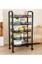 RATSAW 5 Layers Storage Shelves Kitchen Storage Rack Modern Minimalist Floor - Standing Multi - Tier - 5