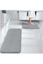 MunKan 2-Piece Soft Velvet Non Slip Floor Mat Set ,Kitchen Rugs,Washable, Non-Skid Soft Absorbent Ki - 3
