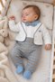 Baby Boy Stylish Suit-Looking Overalls Baby Shower Hospital Release 13955