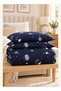 MOON HOME King/Queen/Single size Soft and Breathable Microfiber Hypoallergenic Beautiful Design Duve - 5