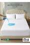 REST Waterproof Mattress Protector 200X200+35CM,100% Cotton Terry 150GSM with Elasticized Deep Pocke