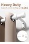 RATSAW Curtain Rod, Splicing Curtain Poles Set for Eyelet Curtains, 25mm Diameter Drapery Rods with - 3