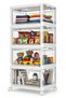 ZIMNEST Stackable Plastic Storage Bins with Lids & Wheels – Collapsible/Folding Multi-Purpose Contai