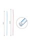 Duravel Individually Wrapped, 6mm x 240mm, 50 Pieces,Colourful Drinking Straws - Long and Flexible - - 4