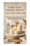 Pillar Candle Set (Set of 4) 650g Total Weight, Long-Burning,Premium Handcrafted, Home Décor. Noor e - 3