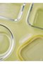 Noon East 9 Piece Borosilicate Glass Food Container Set - Airtight Lids - Lunch Box - Rectangle + Sq - 4