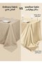 Woofixer Satin Tablecloth 145*200cm, Overlay Satin Table Cover Rectangle Bright Silk Tablecloth Smoo - 4