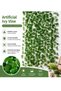 Super ZYouth Artificial Ivy Leaf Plants Vine – 12 Strands, 87 Feet Total | Fake Foliage Garland for - 3