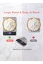 Crownful 15Kg Food Scale, Rechargeable 304 Stainless Steel Digital Kitchen Scale Grams and Ounces - 2