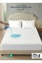 REST Coral Fleece White Waterproof Mattress Protector Hypoallergenic Comfortable Breathable Stain-re