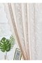 DUNISO 2 Pieces of Sheer Curtains, polyester fiber lace gauze curtains, lightweight, breathable , su - 3